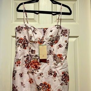H&M pretty bustier dress size L  brock collection x h&m